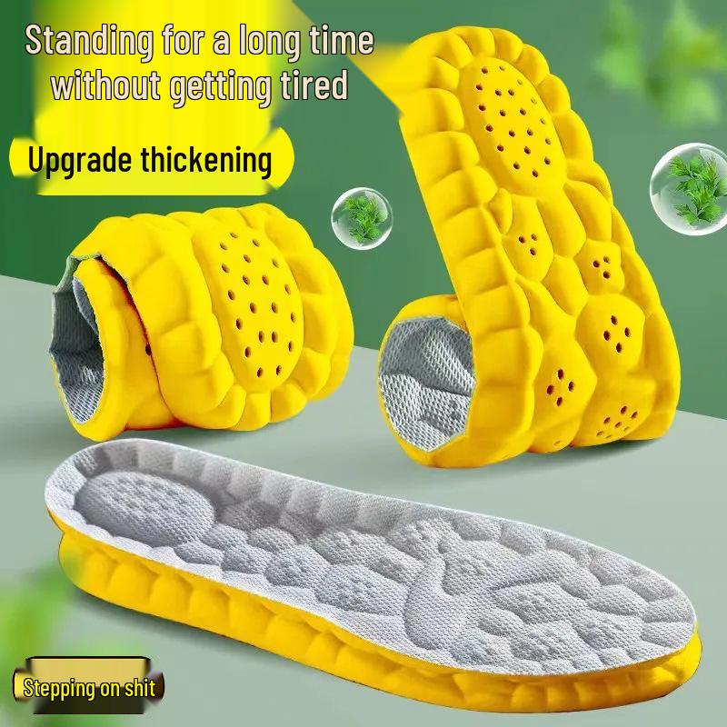 Military Training Insoles - Odor-Resistant, Breathable, Sweat-Absorbing, Shock-Absorbing for Long-Lasting Comfort in Men's & Women's Sports.