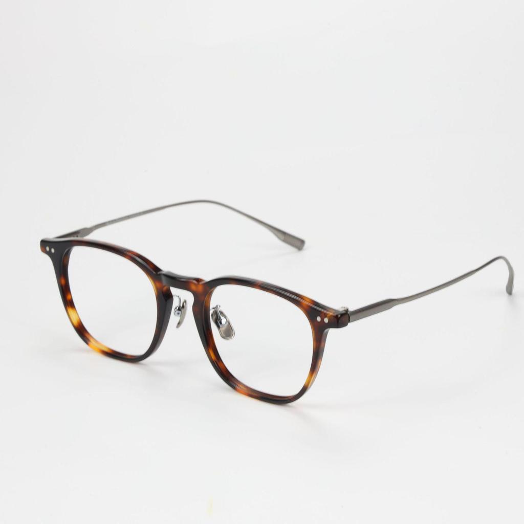 Vintage Ultralight Pure Titanium Full-Rim Eyeglass Frame, Unisex & Stylish, Comfortably Fits Prescription Lenses for Myopia.