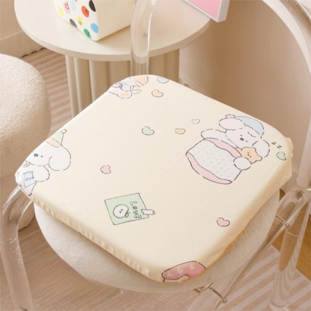 Summer 4cm Thick Memory Foam Cushion Anti-slip Ultra Soft Chair Cushion Removable Washable Seat Cushion for Home Office