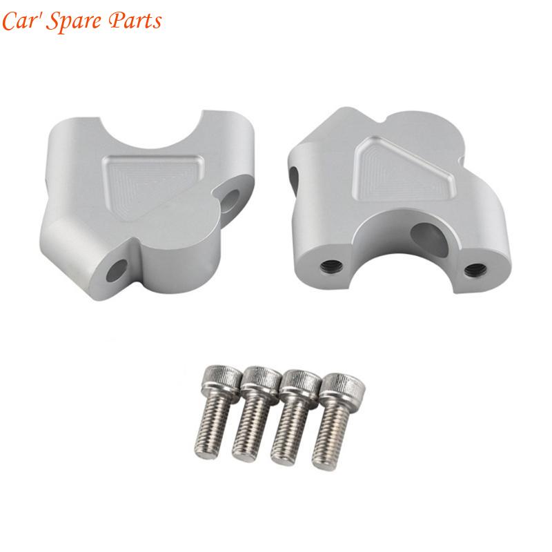 Y4UA Ergonomic Motorcycle Handlebar Rise Motorbike Handle Rise Accessory Elevator for Long Distance Riders & Customization