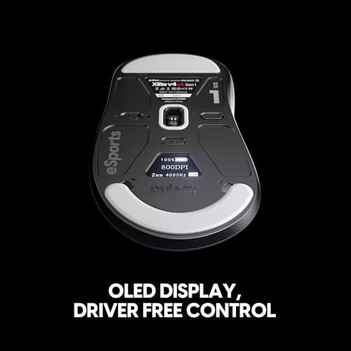 Pulsar Gaming Gears Xlite v4 eS Mini Wireless Gaming Mouse Ultra Light 61g Symmetrical 1ms 32000 DPI Optical swhich XS-1 Flagship Sensor Domestic