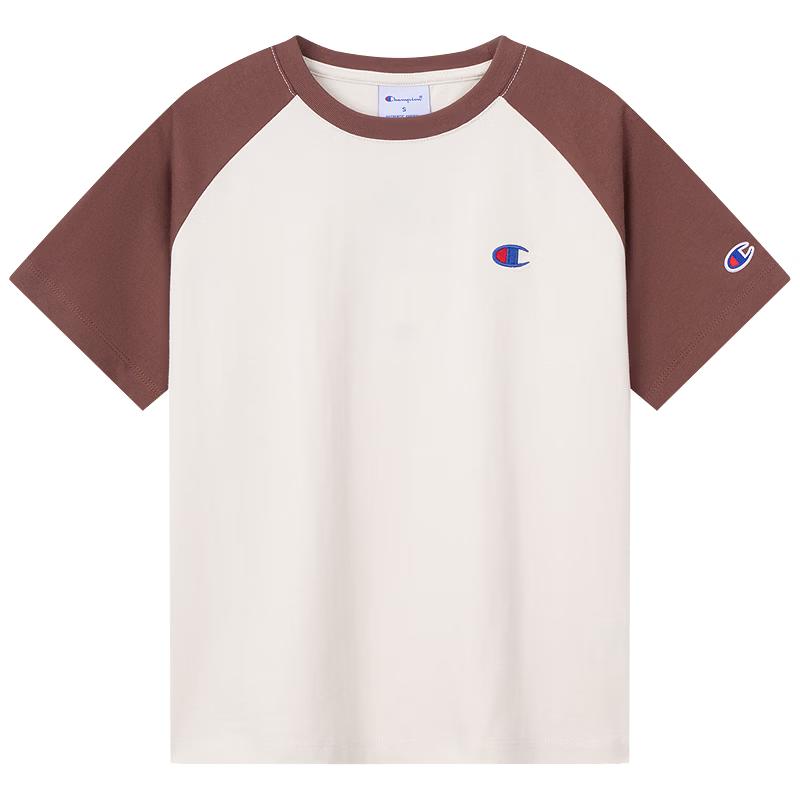 Champion Unisex Kids Embroidered Raglan T-Shirt XXL