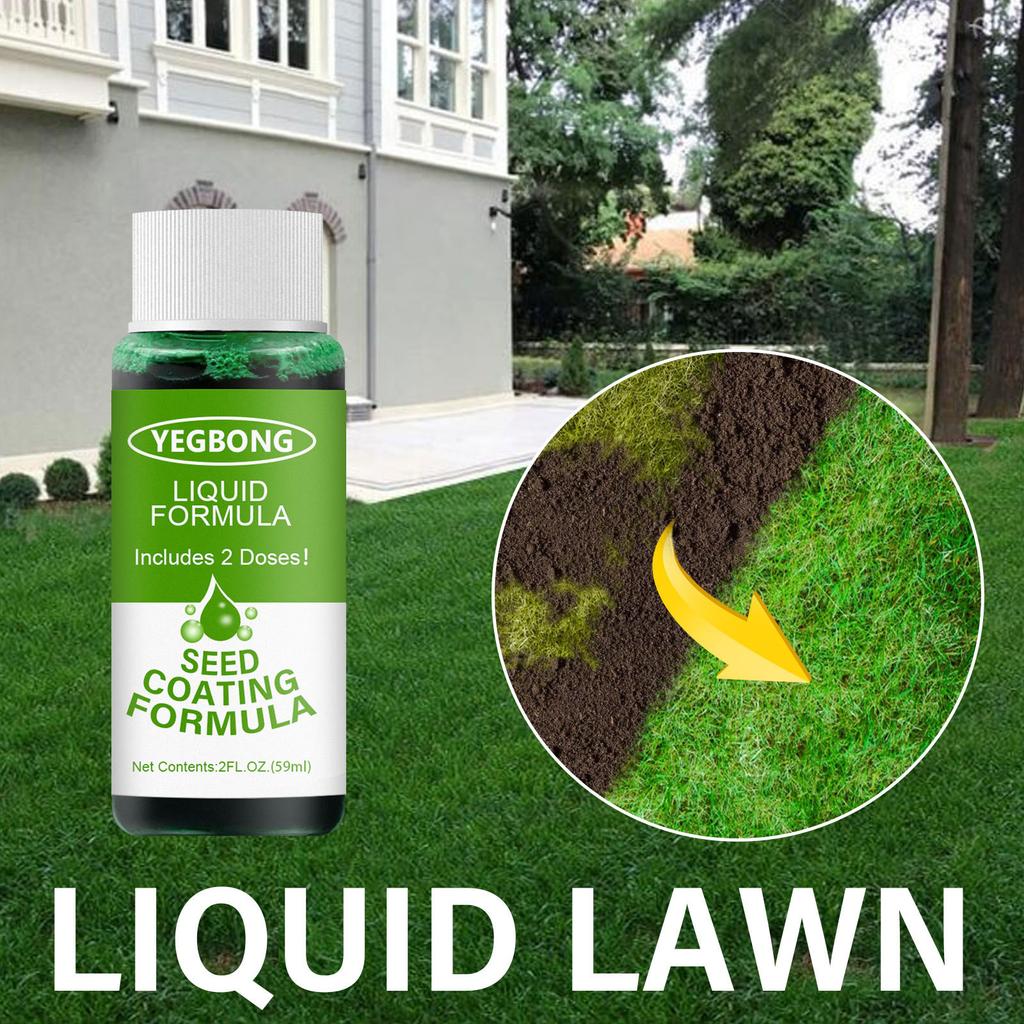 Nutritiousfor Grass Growingliquid,  Rejuvenation Liquid Spray Grass Micronutrient Booster Liquid Spray  Solutions 60ml