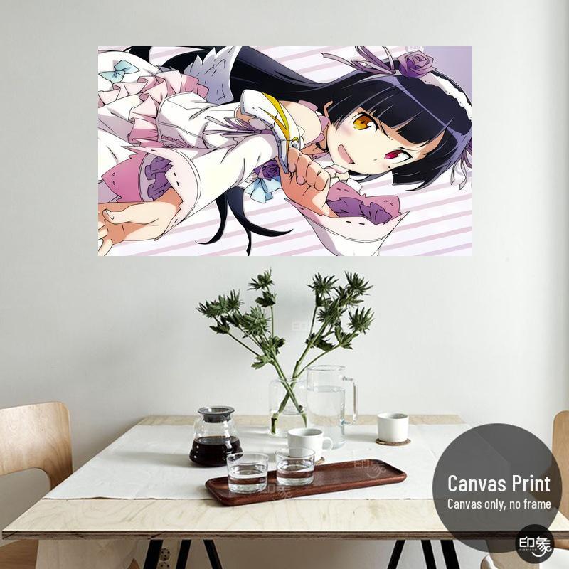 My Sister Can't Be This Cute - Romance Anime Aesthetic Poster, Self-Adhesive Wall Sticker