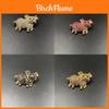 Broche Pin Zodiac en Alliage pour Femmes Bijoux de Mode Hiver