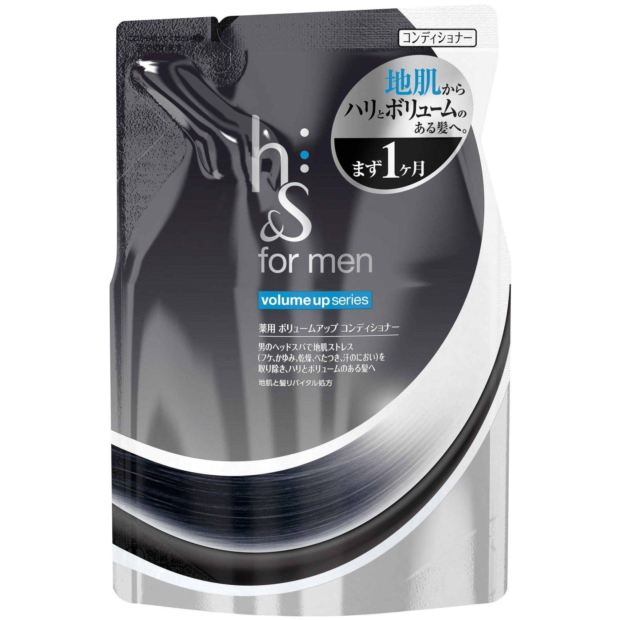 

for men Volume Up Medicated Conditioner Refill 340g h&s [Quasi-drug]