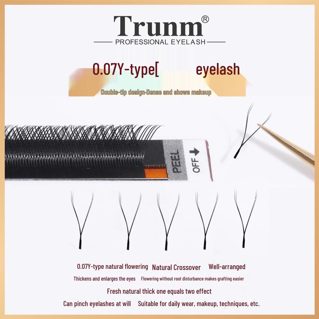 Fairy Clover 3D Blooming 0.05YY Eyelash Extensions - Four-Leaf Clover Design