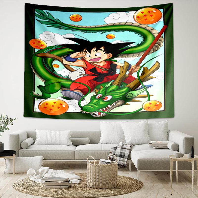 Goku Anime Tapestry Hanging for Bedroom,Livingroom, Playroom,Decor Art Room Wall Tapestry Holiday and Birthday Gifts