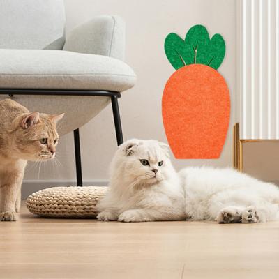 Cat Scratch Wall Sticker Self-Adhesive Cat Scratcher Wall Mounted Cute Scratch Pad Indoor Cats Scratch