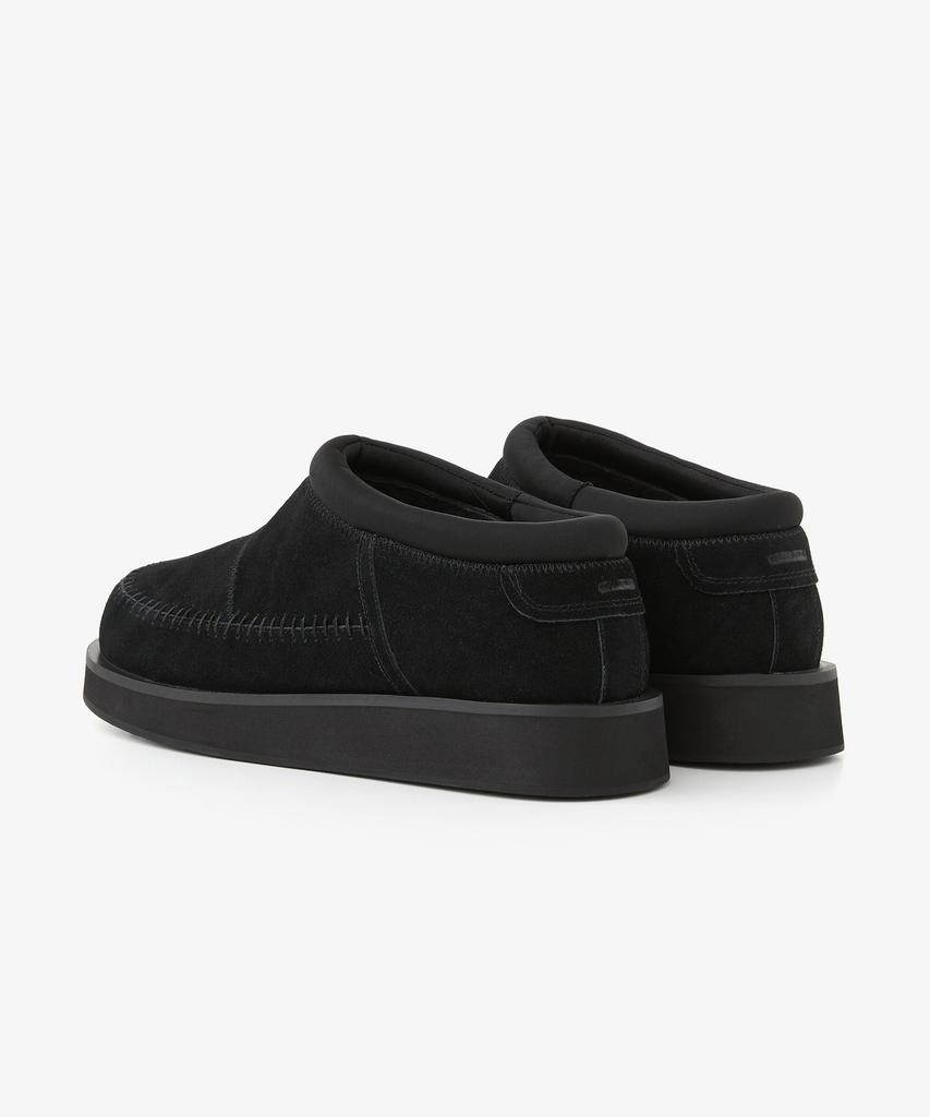 Romantic Move Croco Winter Shoes R24U003 (Black Suede)