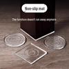 Silicone Anti-Slip Furniture Leg Pads – Silent, Non-Skid Protectors for Table, Sofa, and Bed Feet