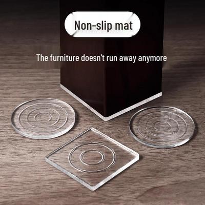 Silicone Anti-Slip Furniture Leg Pads for Tables, Sofas, and Beds
