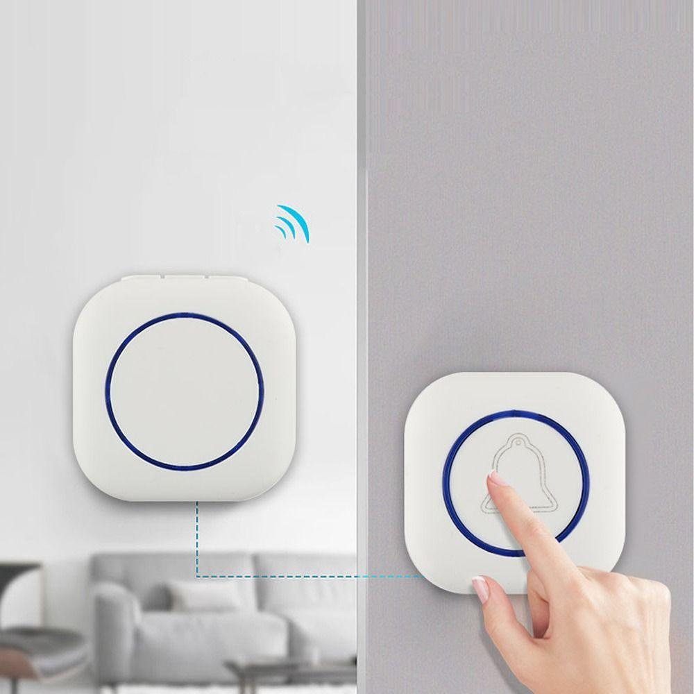 Intelligent Smart Doorbell 4 Volume Levels Electronic Doorbell Wireless Doorbell  Elderly Pager