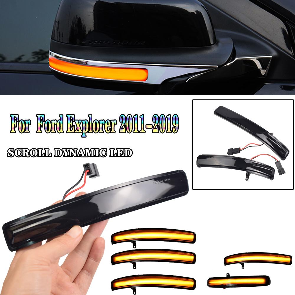 

LHD For Ford Explorer 2011 2012 2013 2014 2015 2016 2017 2018 Scroll Dynamic LED Sequential Turn Signal Lights