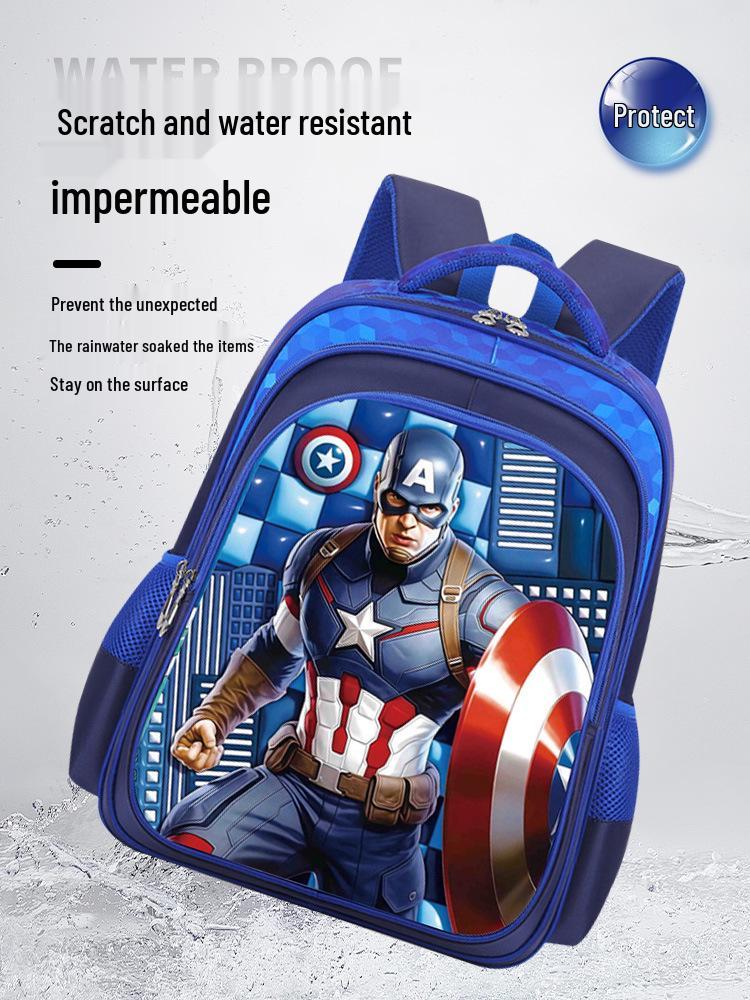 3D Cartoon Children's Hard Shell Backpack for Boys & Girls Aged 1-6: Fashionable & Cute Schoolbag