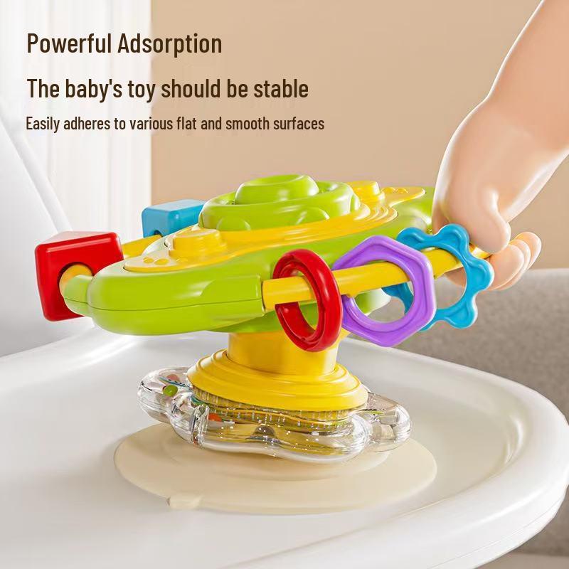 Multifunctional Sensory Suction Cup Puppy Toy - Educational & Fun for Babies