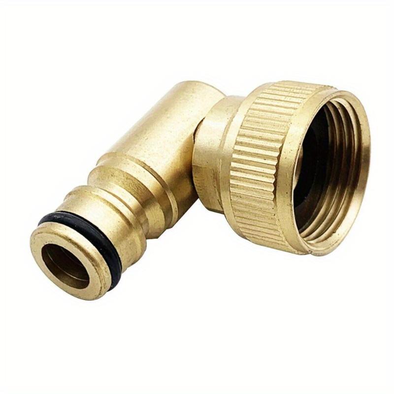 1PC Hose Reel Swivel Elbow Quick Connector for Hoselock Plug 3/4in Outdoor Garden Hose Faucet Adapter