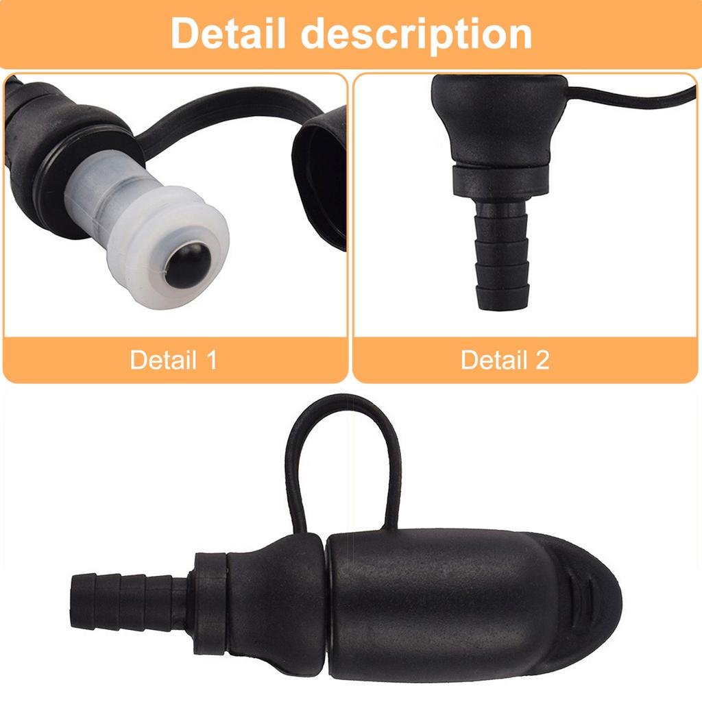 Staubschutz Beißventil Ersatz mit Abdeckung für Trinkblase Beißventil Ersatz Mundstück Teile Ersatzteile