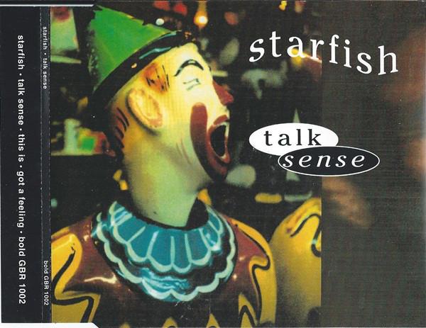 CD STARFISH - Talksense  GBR1002 Bold Records 1995 UK Rock Used