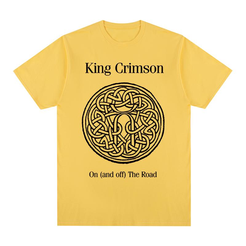 King Crimson Discipline t-shirt bomull herr t-shirt ny T-shirt dam toppar