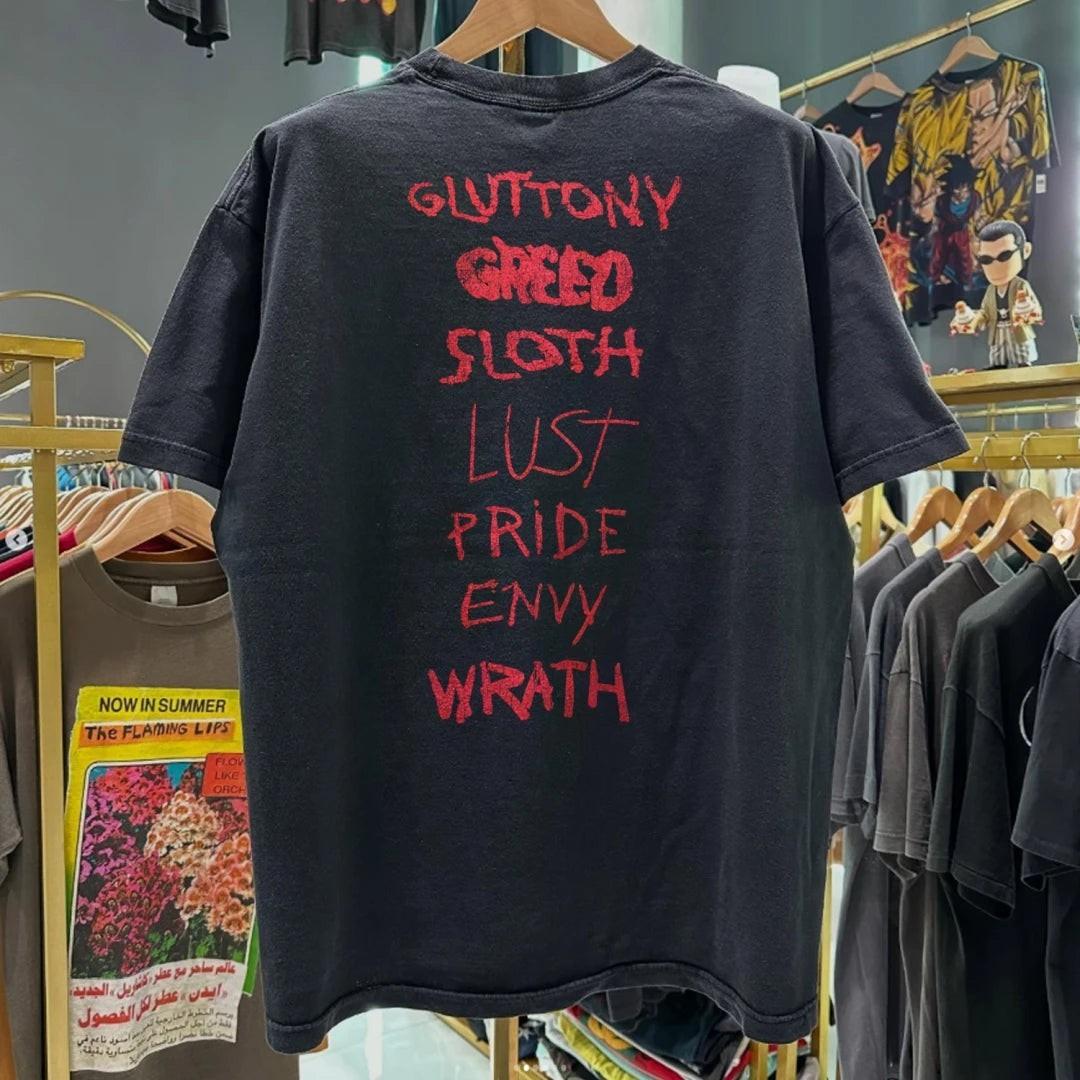 1995 Seven Promo T-Shirt Black XXL 4XL