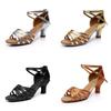 Lyxiga Satin Damskor för Modern Dans, Bollrum, Latin, Tango med Bekväm 5 cm Klack