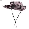 Unisex Outdoor Camouflage Wide-Brim Sun Hat