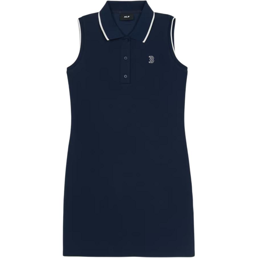 

New MLB Preppy Style Collection New York Yankees 25SS Sleeveless Dress Women s Marine Blue 3FOPV0353-43NYS M