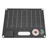 Solarladegerät Panel Monokristallines Silizium und ABS 2 USB-Anschlüsse Tragbares Solarladepanel
