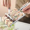 Stainless Steel Meatball Maker Tool Manual Triple Meatball Maker Meatball Making Set Home Kitchen Cooking Tool
