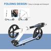 Folding Kids Kick Scooter Ride On Toys-Blue