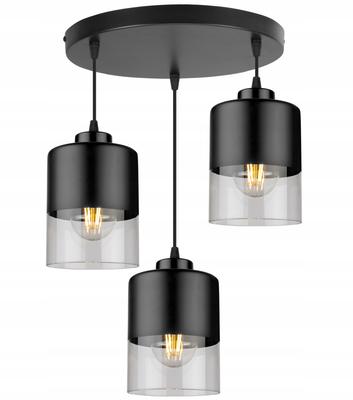 LUMINÁRIA DE TETO MODERNA CANDELABRO DE VIDRO