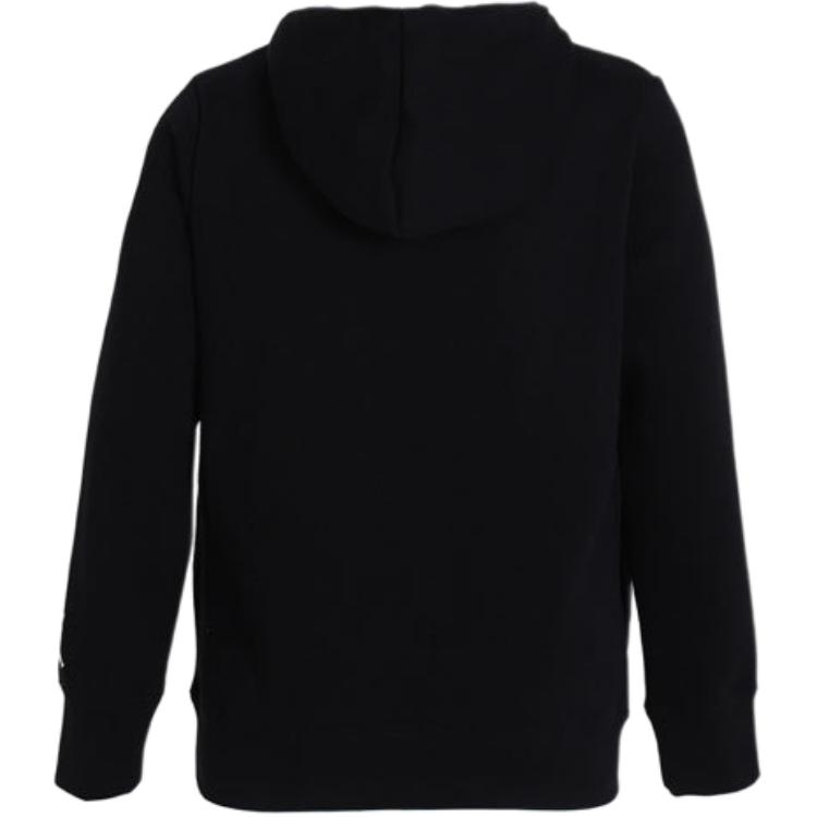 Nike Hoodie Simple Large Logo Sports Casual Pullover Hooded Kids Hoodies Black JD2142025GS-001