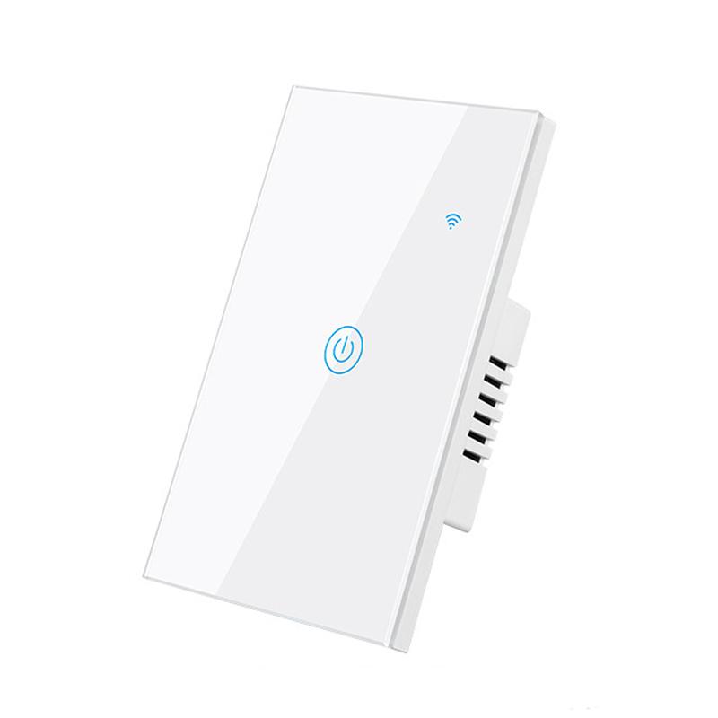 LangYeao Tuya WiFi US AU 1/2/3/4 Gang Smart Touch Wall Light Switch Work with Alexa and Google Home with Neutral Wire