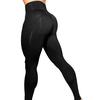 Women's Solid Workout Leggings Fitness Sports Gym Running Yoga Athletic Pants