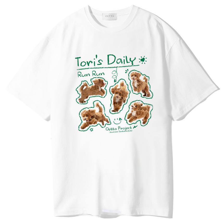 Yda Tori S Day Short Sleeve T-Shirt White White/M