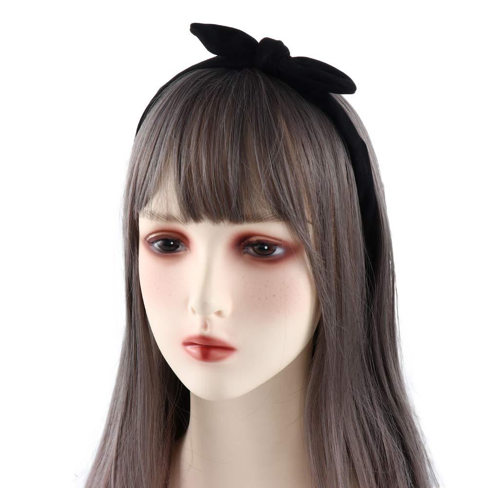 Hair Accessories Refreshing Velvet Bow Bow Hair Band Bow Hair Hoop Korean Headbands Head Hoop