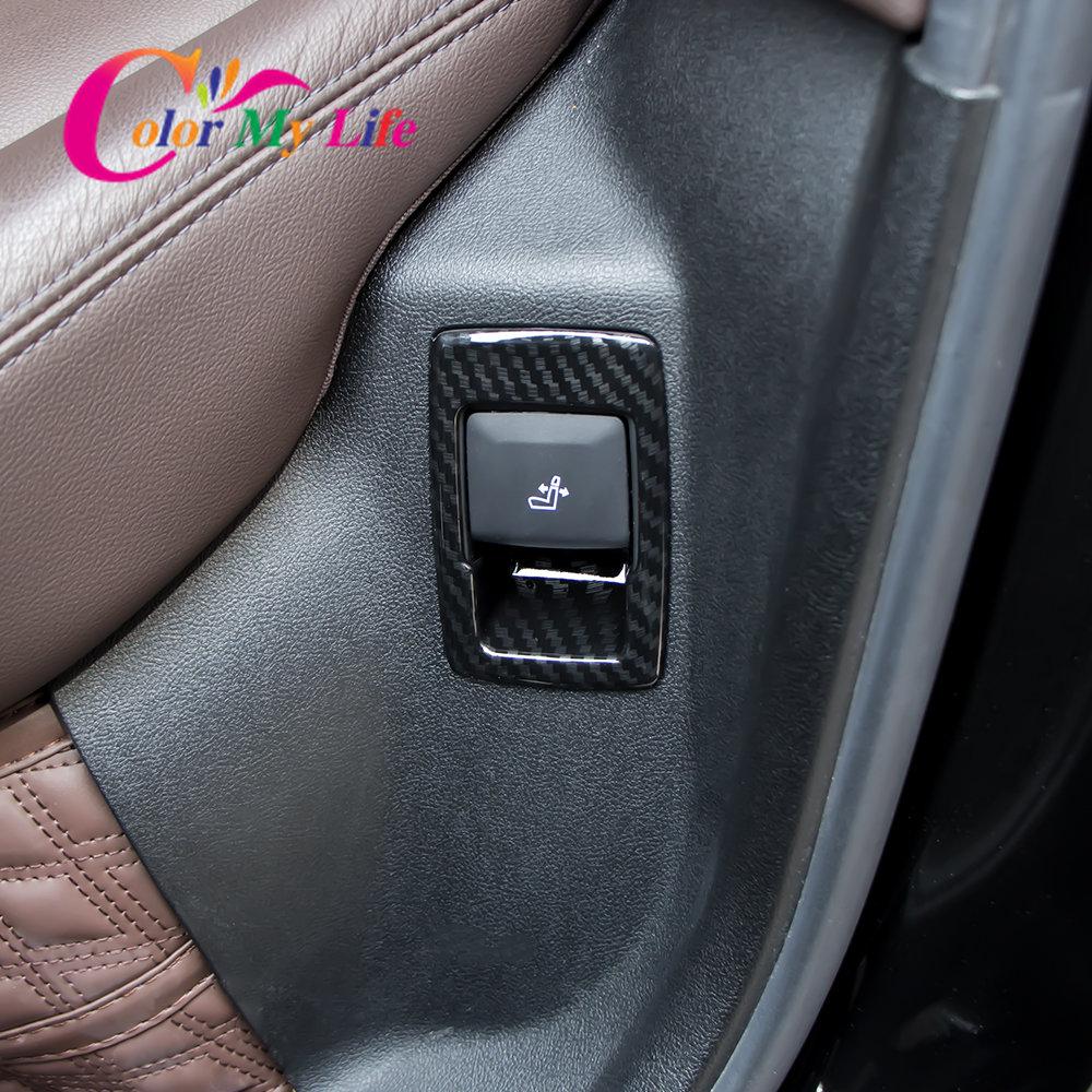 Seat Adjustment Switch Knob Button Protection Cover Sticker Trim for BMW X3 G01 2018 - 2022 Car