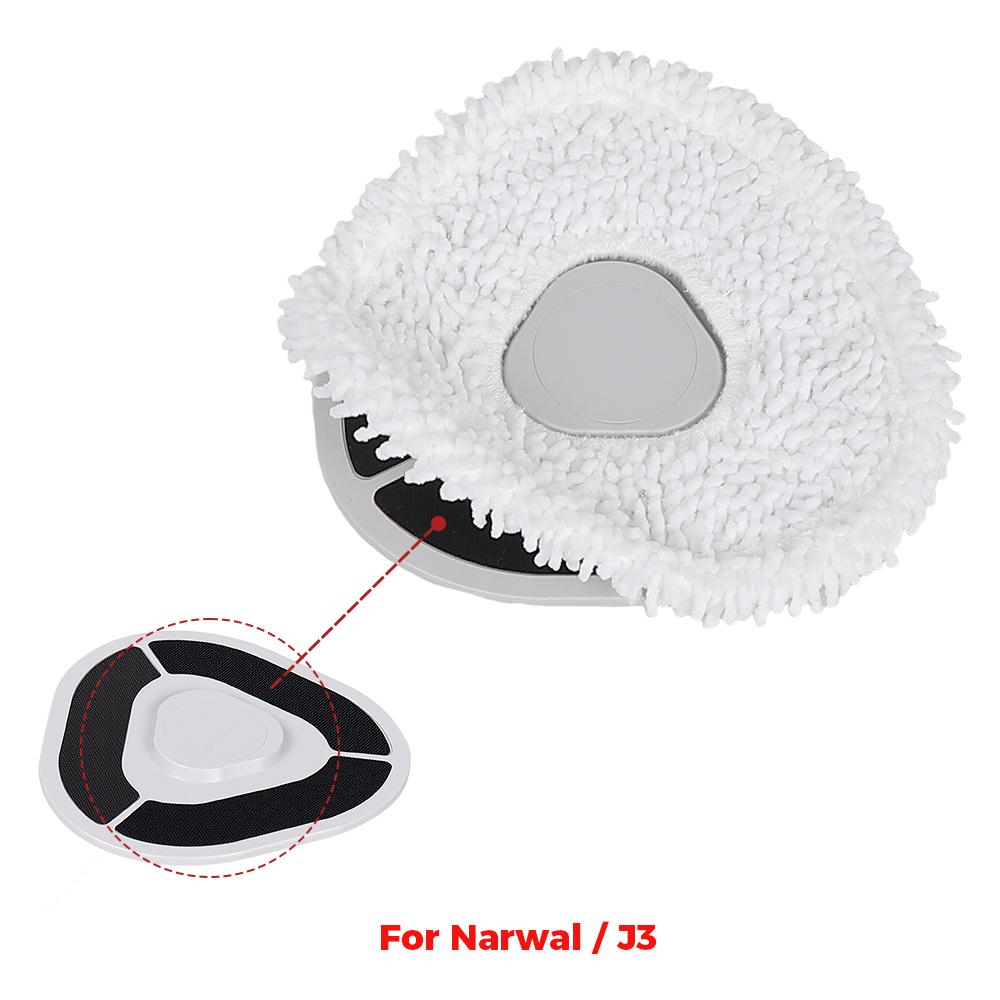Supporto Robot Lavapavimenti Panno Mocio Per Narwal J3/ J4 / Freo X Ultra / J4 Lite /J5 / Freo Z Ultra Aspirapolvere Panni Mocio Straccio