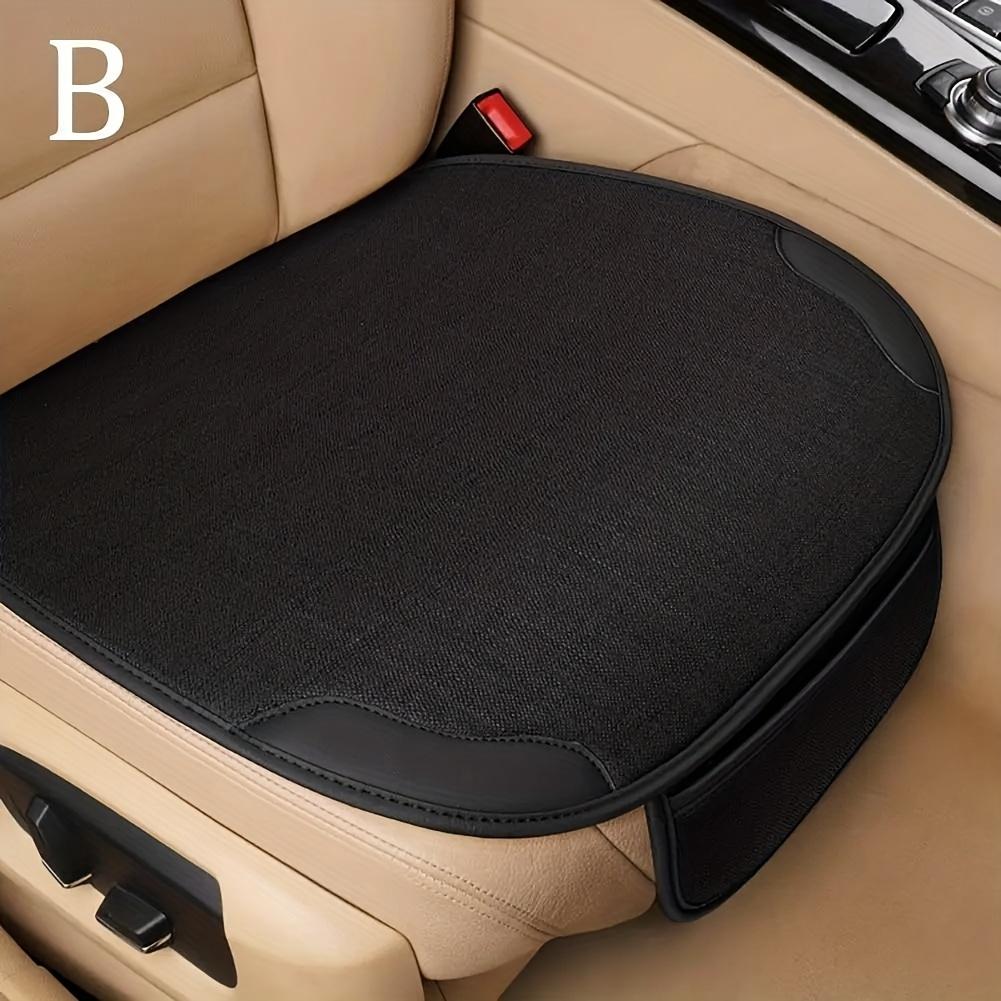 1pc Breathable Car Seat Cover, All-Season Front Seat Protector Cushion 1 PCS чёрный