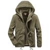Autumn and Winter New Men's Hooded Cotton Clothes, Warm and Windproof Cotton-padded Clothes