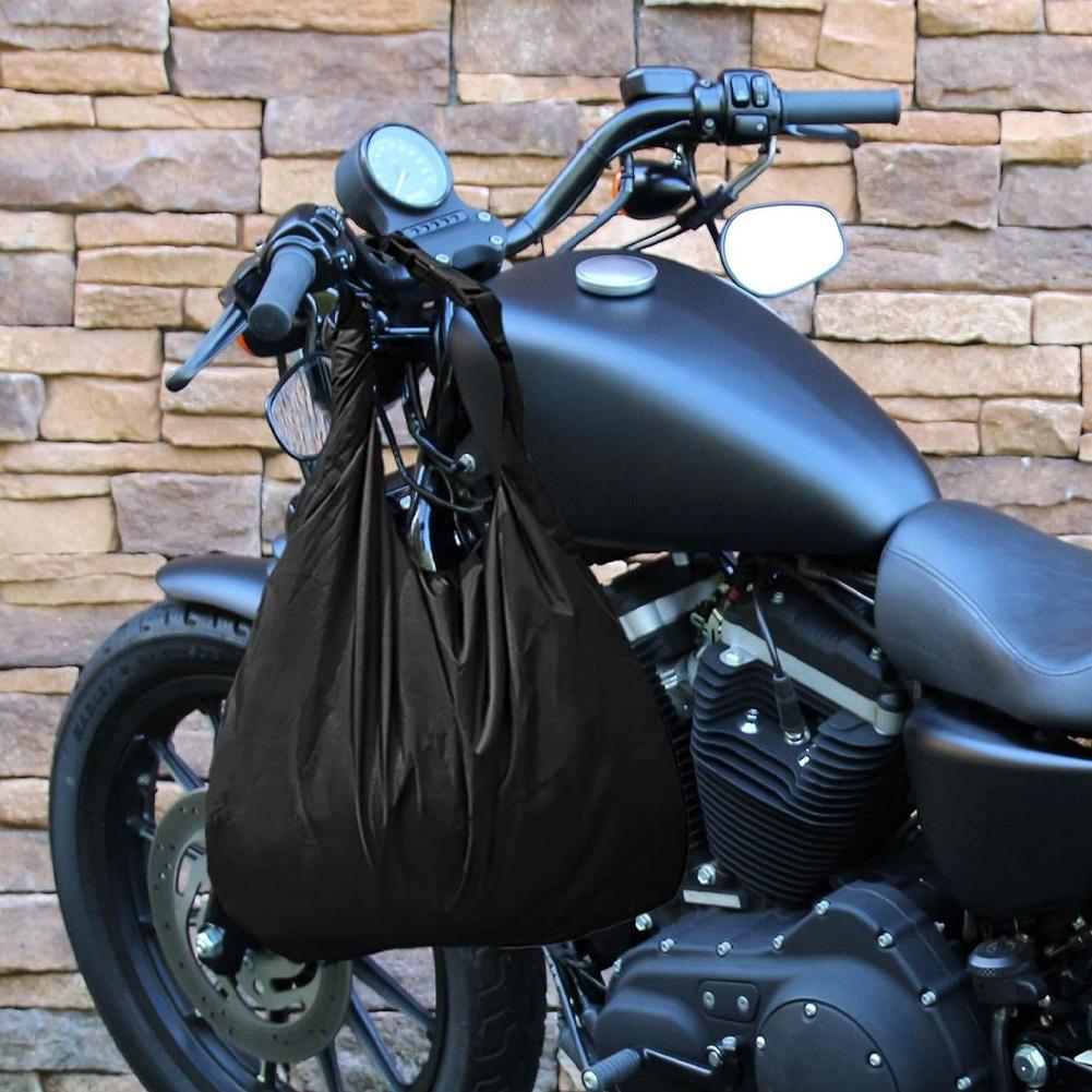 Motorbike Helmet Bag Portable Travel Motorcycle Equipments Bag Waterproof Combination Lock Anti-Theft Luggage Storage Bag Rider