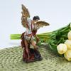 1PC San Miguel Arcangel Statue St Michael The Archangel Victoriously Over Satan Collection Figurines for Collection Decor