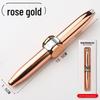 Stylo à bille gyroscope lumineux décompressant en métal rotatif