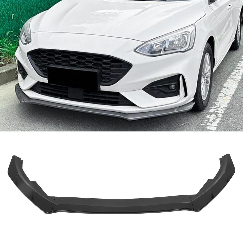 Front Bumper Lip Spoiler   Improve Sporty Appearance Bumper Lip Body Kit for   MK4 ST Line 2019 to 2022