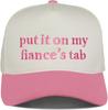 Put It On My Husband'S Tab Funny Trucker Hats Women Vintage Adjustable Baseball Cap Embroidery Fashion Trucker Hat