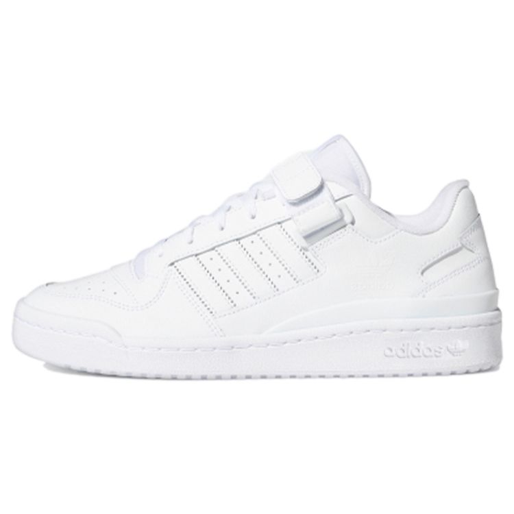 adidas Forum Low Triple White Classic Low-Top Leather Shoes FY7755 EU 44 белый
