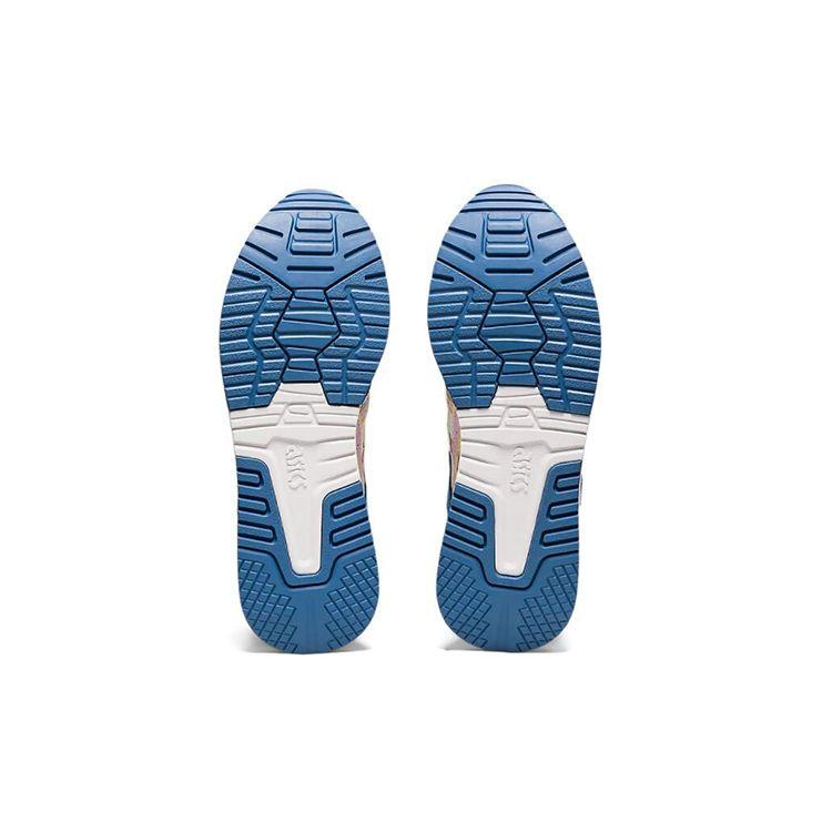 Asics Lyte Classic Denim Stoff Sport Bequeme Low Top Lifestyle Schuhe Damen Sneaker Blau Weiß 1202A112-101