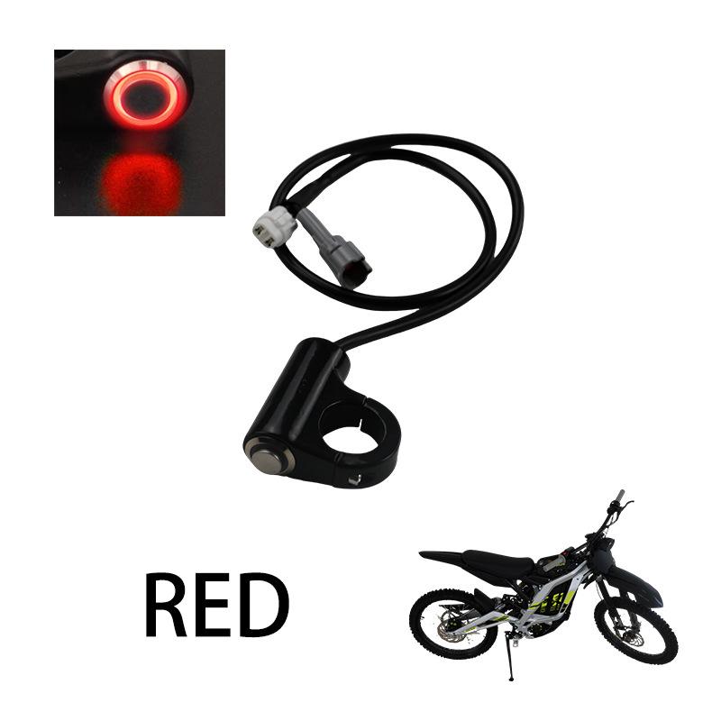 

Sur-Ron Off-road Electric Motorcycle Headlight Switch No. 3 Modified червоний