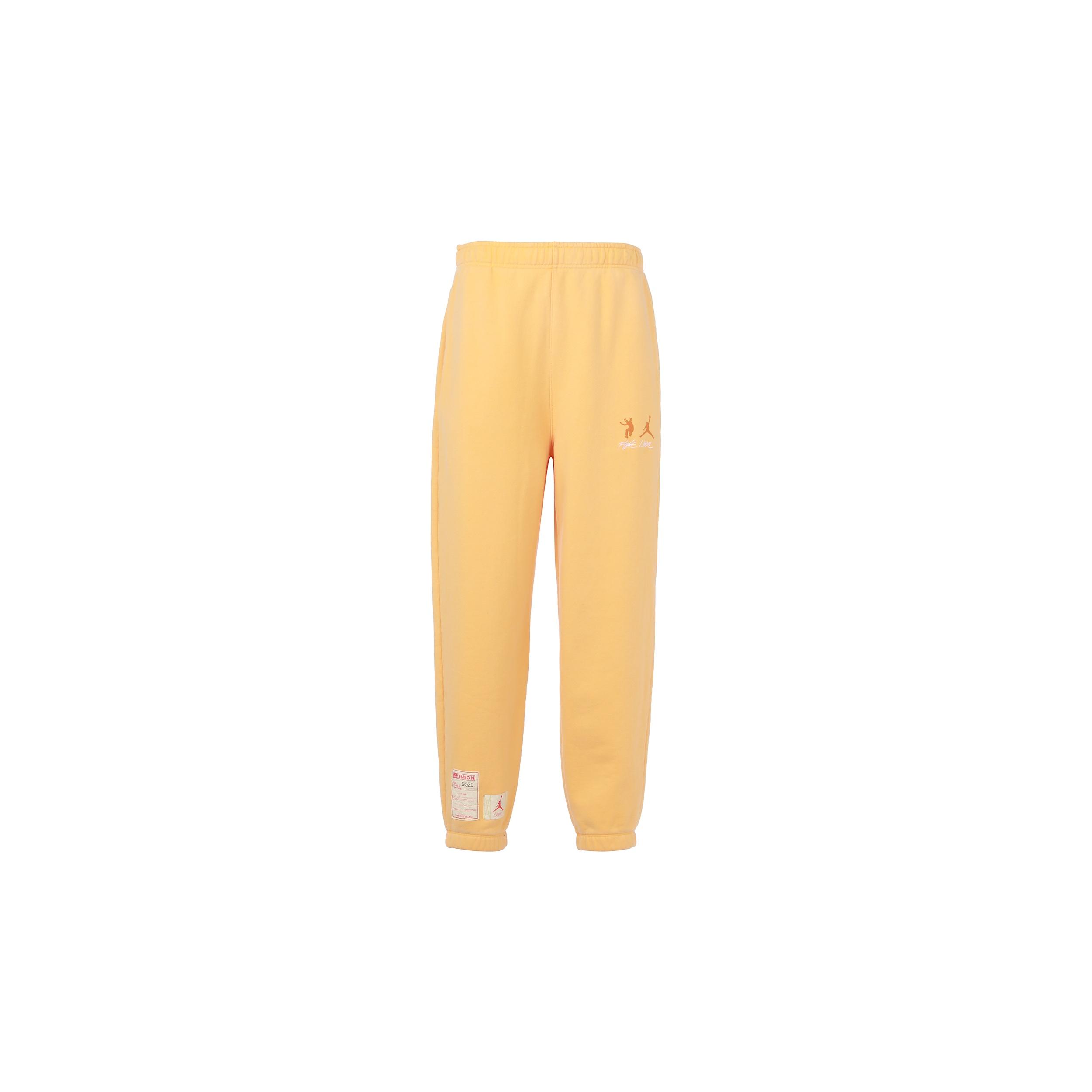 Air Jordan x Union LA Sweatpants  Yellow  Men s DJ9527-771 L